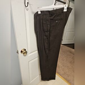 Men's Stafford Brown Dress Pants